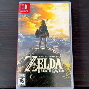 Nintendo Switch Legend of Zelda Breath of the Wild Game